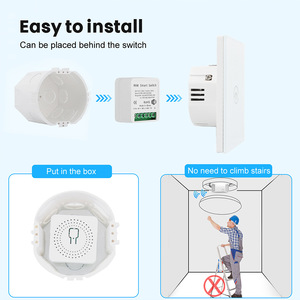 Tuya Smart Wifi Switch Mini DIY 16A Control bidireccional Zigbee Interruptores de control remoto para Smart Home AC 100-240V 50/60Hz PC - Product Image 6
