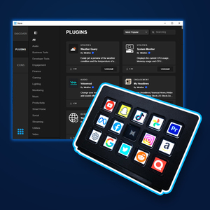 15-<strong>key</strong> Customizable Multifunctional Game <strong>Keyboard</strong> Fully Customizable LCD <strong>Keyboard</strong> Like Stream Deck - Product Image 6