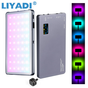 Taşınabilir el SLR Video işığı tam renkli LED cep lambası stüdyo için yüksek kaliteli ABS malzeme telefon için - Product Image 4