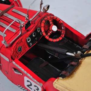 Handmade Antique Racing Car mô hình kim loại xe ô tô cho trang trí nội thất - Product Image 4