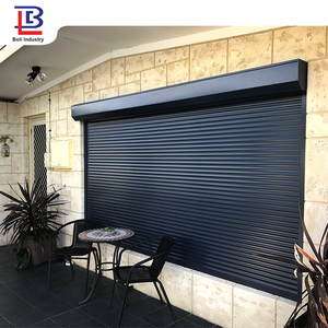 Custom decorativo costruito In feritoia con otturatore cavo In alluminio con doppi vetri persiane In alluminio - Product Image 4