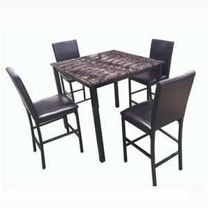 Popular Design <strong>Height</strong> <strong>Counter</strong> Set <strong>Table</strong> and Chairs Dining <strong>Table</strong> Set - Product Image 3