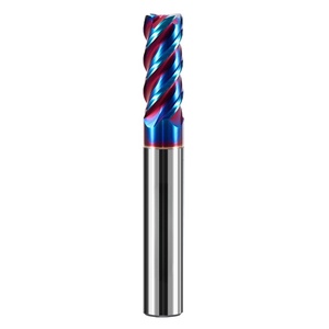 强烈推荐数控机床用耐磨强切削68钨钢彩色铣刀 - Product Image 2