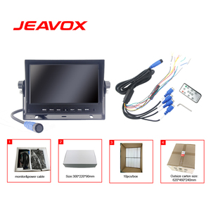 7 Inch Car Truck Quad Split Screen <strong>Monitor</strong> 4ch Ahd <strong>Input</strong> Car Security Rear View <strong>Monitor</strong> Built-in Dvr Car Recording LCD <strong>Monitor</strong> - Product Image 6