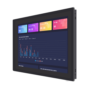 18 pollici IP65 industriale incorporato Computer Monitor pannello PC capacitivo Touchscreen VGA Android Rugged 18 pollici Ip65 Lcd industriale - Product Image 1