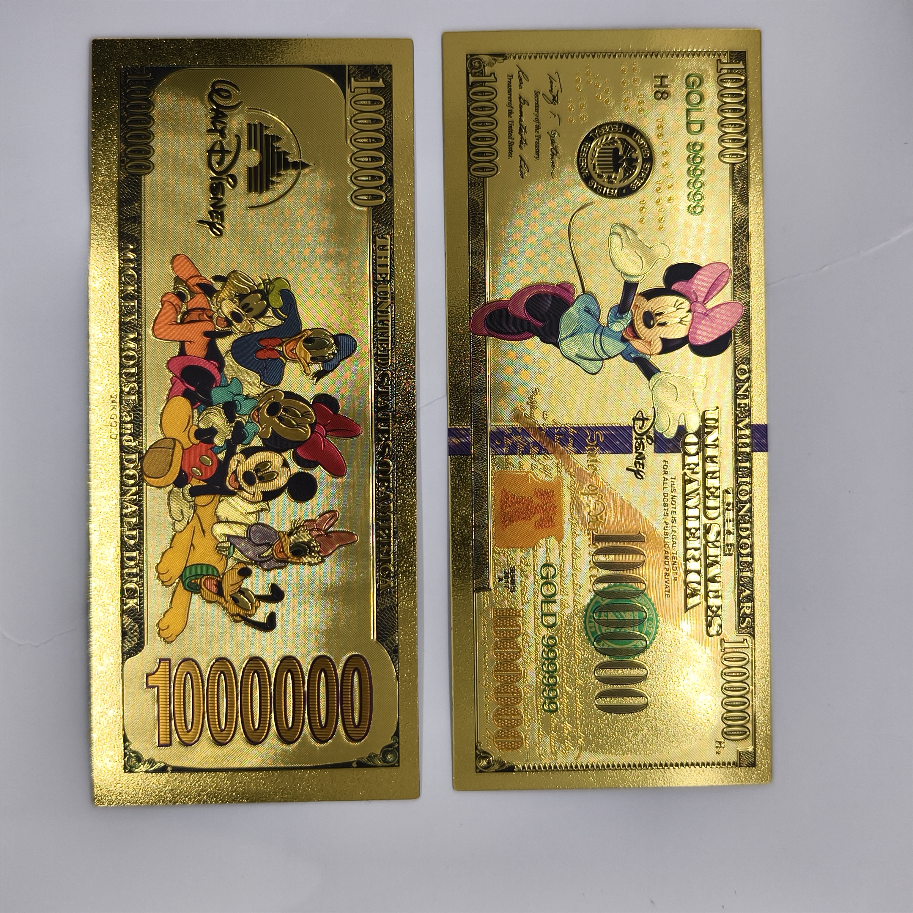 Ünlü animasyon karikatür 10 milyon banknot Donald Duck papatya Mickey Mouse Minnie gifts y ve hediyeler için Pluto hatıra - Product Image 4
