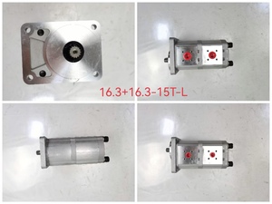 Pll1411dsc46mlp50 đôi bánh bơm thủy lực 16.3 + 16.3-15t-L phần MLG MPG <span class=keywords><strong>MRT</strong></span> MLV azpgg azpff azpf azpn azpg azpb thiết bị - Product Image 2