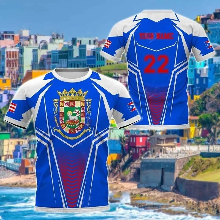 Porto Rico Manteau De Bras Nouveau T-shirt.webp