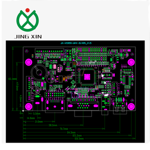HD MI+VGA+USB+AV+Audio Supported <strong>TFT</strong> <strong>LCD</strong> <strong>Module</strong> <strong>Controller</strong> Board One Board Control 2 LVDS Screens 1920*1080 Resolution - Product Image 5