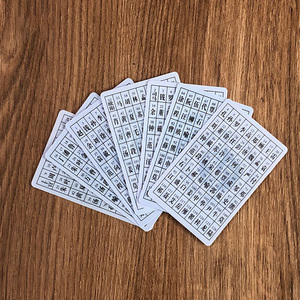 Trái Tim thông tin liên lạc thẻ tuổi số Poker 100% chính xác Trung Quốc gia đình Tên đoán ảo thuật thủ đoạn Prop đồ chơi dễ dàng - Product Image 5