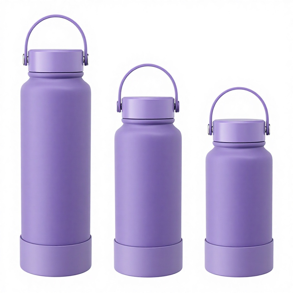 Violet silicone cup sleeve