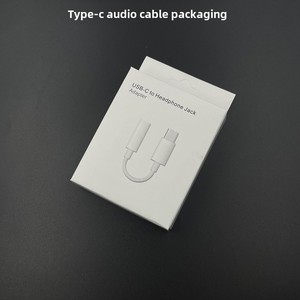 Nuevo adaptador de auriculares tipo C de 3,5mm a Cable convertidor de Audio TPC para dispositivos Apple Material de PC 20V CC a salida de CA - Product Image 5