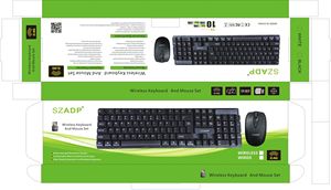 Aktions preis SZADP OEM 104Keys 2.4G Computer tastatur für Desktop-Laptops Einfache Verwendung Multimedia OSB Computer Office Home - Product Image 2