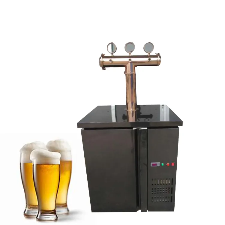 Tam boy taslak bira otomatı kegerator buzdolabı/bira ekran soğutucu/arka bar soğutucu