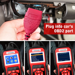 Scanner obd2 del motore completo dell'attrezzatura automobilistica di marca di KONNWEI di alta qualità Scanner diagnostico dell'automobile di automotriz