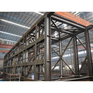 Kết cấu mái thép Kết Cấu Thép đúc sẵn Kết Cấu Thép chuồng cho sân bóng rổ - Product Image 3