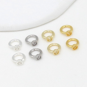 14k 18k Gold Plated Beads End <strong>Clasps</strong> Jewelry End <strong>Clasps</strong> for Diy Bead <strong>String</strong> Bracelet Necklace Accessories - Product Image 2