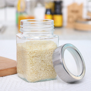 ガラス貯蔵瓶様々な食品の密封保管に適したガラス瓶の様々な仕様の卸売 - Product Image 5