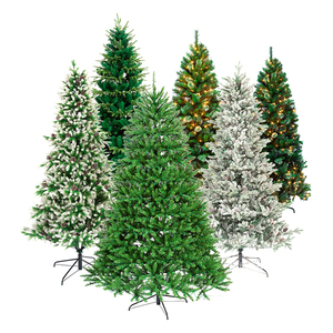 6 Ft albero di natale artificiale fornitore albero di natale decorazione con luci LED programmabili - Product Image 3