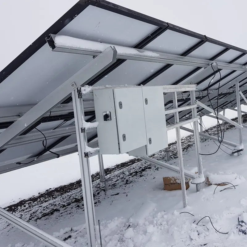 Geanodiseerd Aluminium Voormontage Terras Solar Pv Ground Mount Pv Module Solar Montage Rack