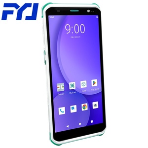FYJ-F9826M רב תכליתיים בריאות pda מסך מגע קיבולי מלא 6 אינץ 'ip68 עמיד למים ברקוד סריקה אספן נתונים pda