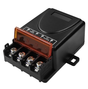 1 CH 220V ricevitore modulo interruttore + 433MHz codice di apprendimento RF Kit di controllo remoto per cancello porta Garage illuminazione 30A 12V - Product Image 4
