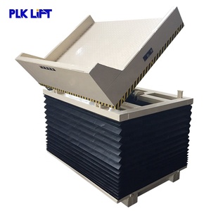 Plataforma elevadora de carga de 1 tonelada mesa elevadora de tijera con función de inclinación para carga y descarga de material