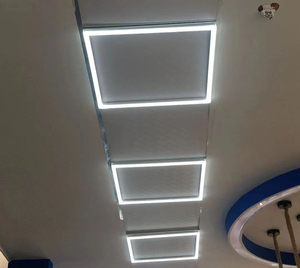 2x2 ayrılabilir led panel AYDINLATMA 595x595 sökülebilir çerçeve led ışık sınır led panel AYDINLATMA - Product Image 2