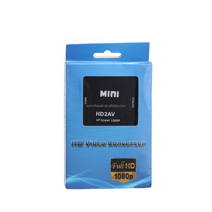 适用于PS4 xboxs 360 AV2HD音频视频游戏的PS3影音适配器的迷你1080P高清视频转换器