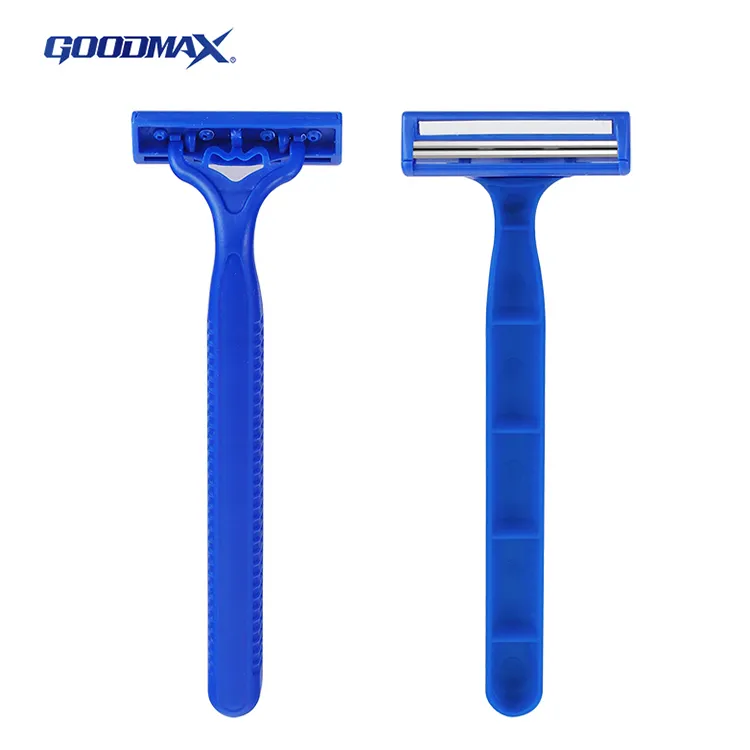 GoodMax OEM Wholesale Stainless Steel Blade Safety Twin Blade Disposable Shaving Razor