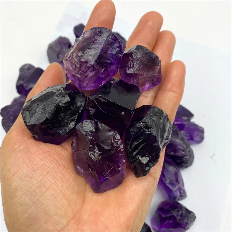 Wholesale Natural Amethyst gemstone high quality jewel stone for decoration and sale