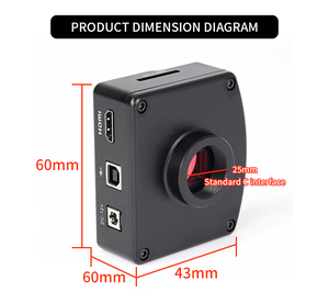 C Interface Double <strong>Output</strong> 4800HU Screen Photos Videos Projection Software <strong>Digital</strong> Usb <strong>Microscope</strong> Camera - Product Image 3
