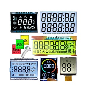 Numerische TN 7-Segment-LCD-Bildschirmanzeige in benutzer definierter Größe für das Blutdruck messgerät Smart Energy Meter - Product Image 3