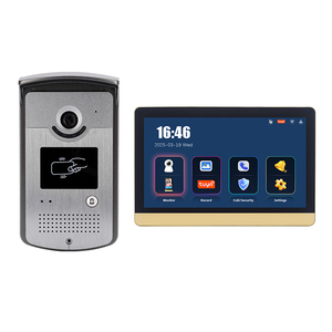 <strong>Wifi</strong> Waterproof <strong>2</strong> <strong>Way</strong> <strong>Intercom</strong> Smart Door Phone with 1080P Camera and Tuya App Video Doorbell <strong>System</strong> for Villa Use - Product Image 1
