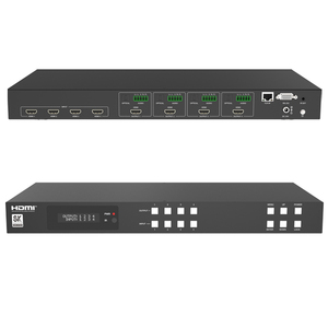 ホームシアターシステム用IR/RS-232/IP制御付き8K UHD 4x4 HDMI 2.0高速マトリックススイッチャー - Product Image 4