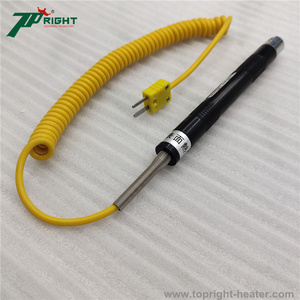 表面温度传感器用带手柄的K/j/t/e/r热电偶手柄探头 - Product Image 6