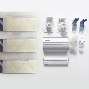 Gündüz ve gece stor perdeler Zebra perde loş veya saydam görüş zebra stor perdeler pencere ve kapılar için çift katmanlı kumaş - Product Image 1
