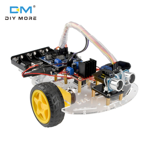DIYMORE Smart Car Tracking Motor Smart Robot Auto Chassis Kit 2WD Ultraschall MCU