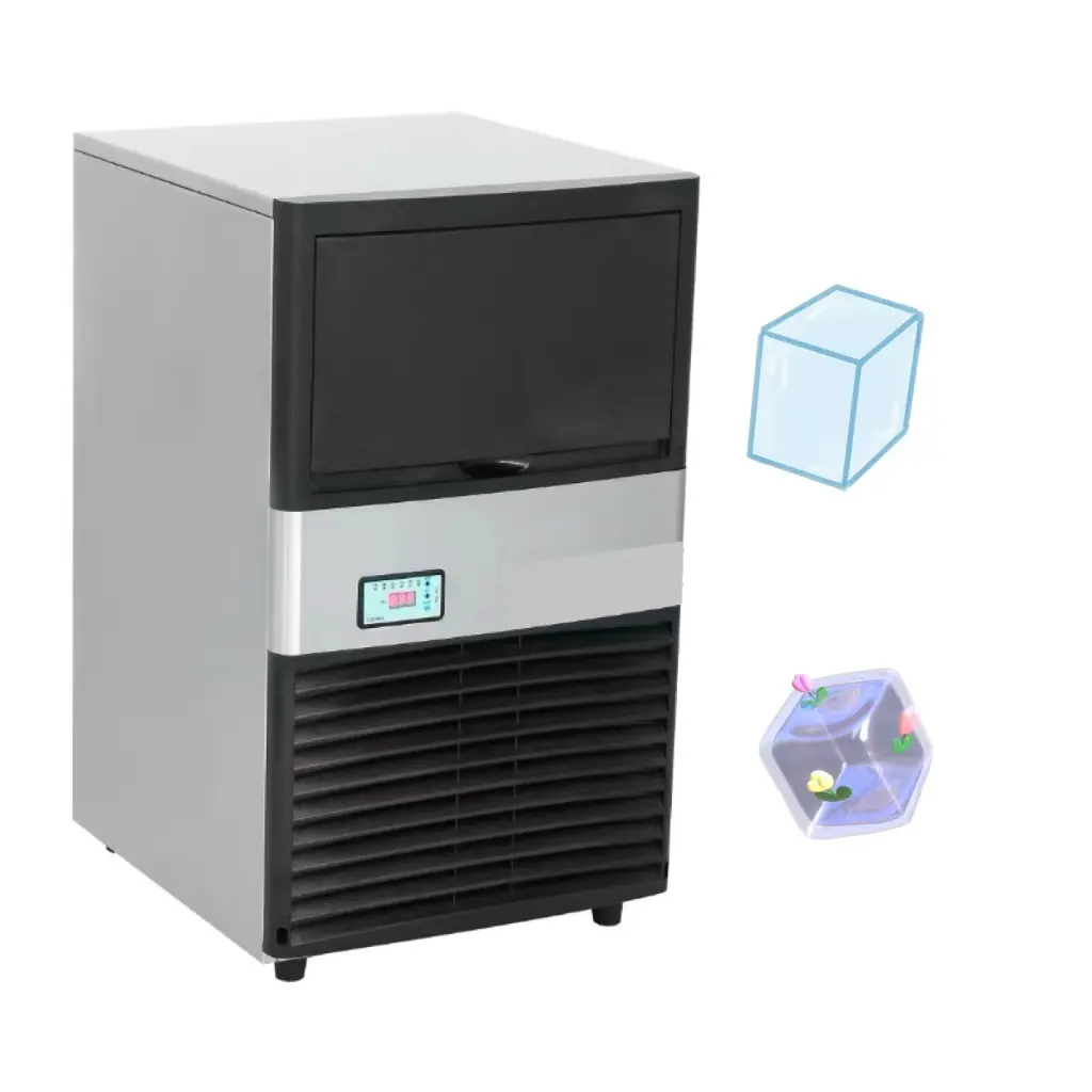 Multifunzionale portatile Smart Mini Ice Maker efficienza 45kg 24 ore raffreddato ad aria crea cubetti di ghiaccio rinfrescanti per bevande fredde