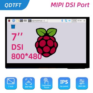 4,3 5 7 Zoll 800*480 MIPI-DSI IPS LCD-Display Kapazitives Touchscreen-Modul für Raspberry Pi 5 4 3