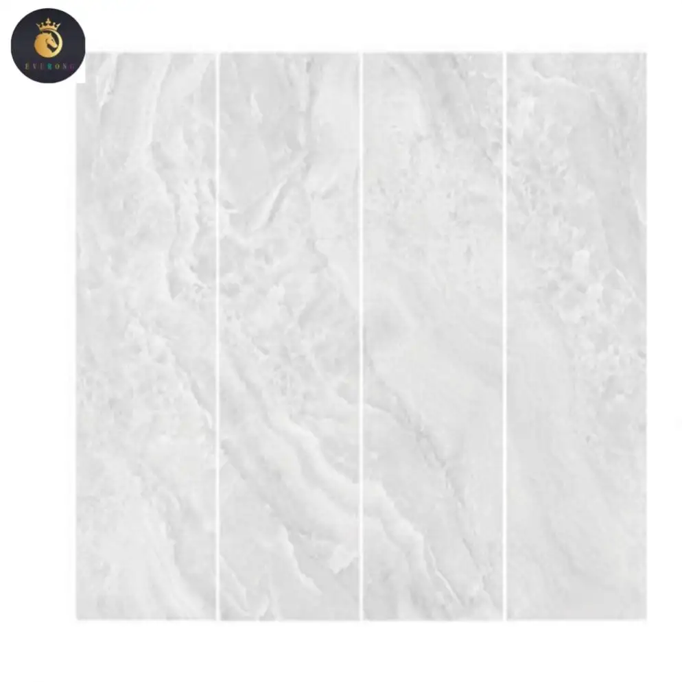 Mejor precio Azulejo Piedra artificial Losa Azulejos de pared Diseño Calacatta Piedra sinterizada blanca