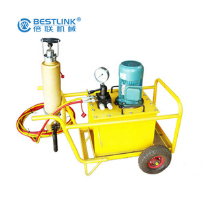 Kolay kullanım hidrolik taş yarma makinesi hidrolik kaya delme makinesi kaya ve doğal taş yıkım - Product Image 5