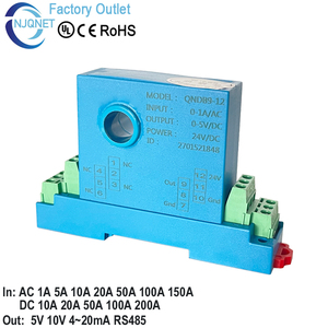 Transmisor de transductor de corriente CA, salida de 4, 20mA, 5V, 10V, RS485, 50A, 100A, 150A, salida de 4, 5V, 10V, DC - Product Image 6