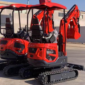 CE EPA 1Ton เครื่องยนต์ Kubota สำหรับฟาร์มที่บ้านกระท่อม4Ton 2Ton เครื่องขุดขนาดเล็กรถขุดขนาดเล็ก - Product Image 1