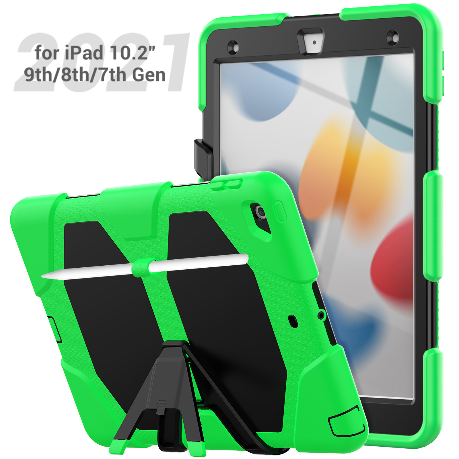 สีเขียว