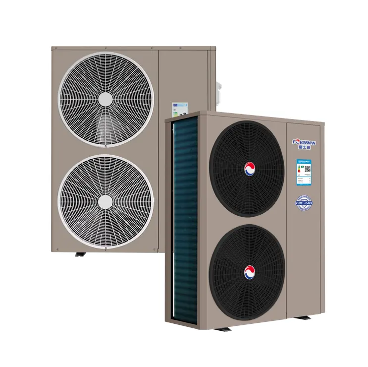 CE certification Evi Air Source/Air Cooled Air to Water Chiller Heat Pump with R410A Copeland Scroll Compressors