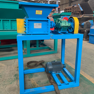 高荷重耐力スクラップ重い溶融PVC HDPE PP PETスクラップデュアルシャフトシングルモーターシュレッダー