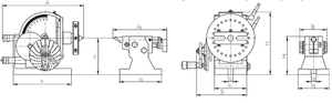 <strong>MS4</strong> Universal Mini Manual Lathe Dividing Head for Milling Machine - Product Image 6