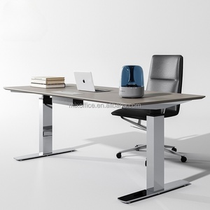 Mesa eléctrica de altura ajustable, escritorio de oficina fijo, ergonómico, ejecutivo, de pie - Product Image 1