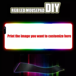 Büyük ofis RGB LED aydınlatma Mouse Pad Mat oyun Gamer Razer oyun Mousepad klavye bilgisayar Anime sümen için CSGO - Product Image 2